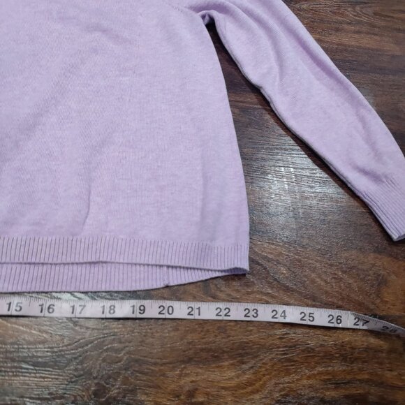 Gorman Purple Crew Neck Knit Pullover Long Sleeve Sweater Stacey Jumper Size 10 - Picture 12 of 12